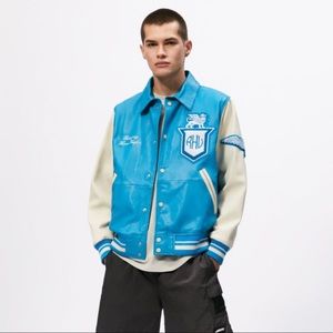 ZARA X RHUIGI - Leather Bomber Jacket